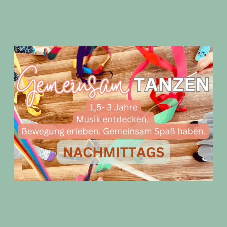 Der Kindertanzkurs 1,5- 3 Jahre